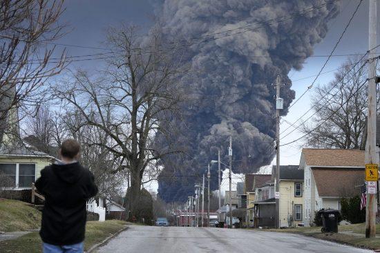 Ohio train derailment a disaster of profit 